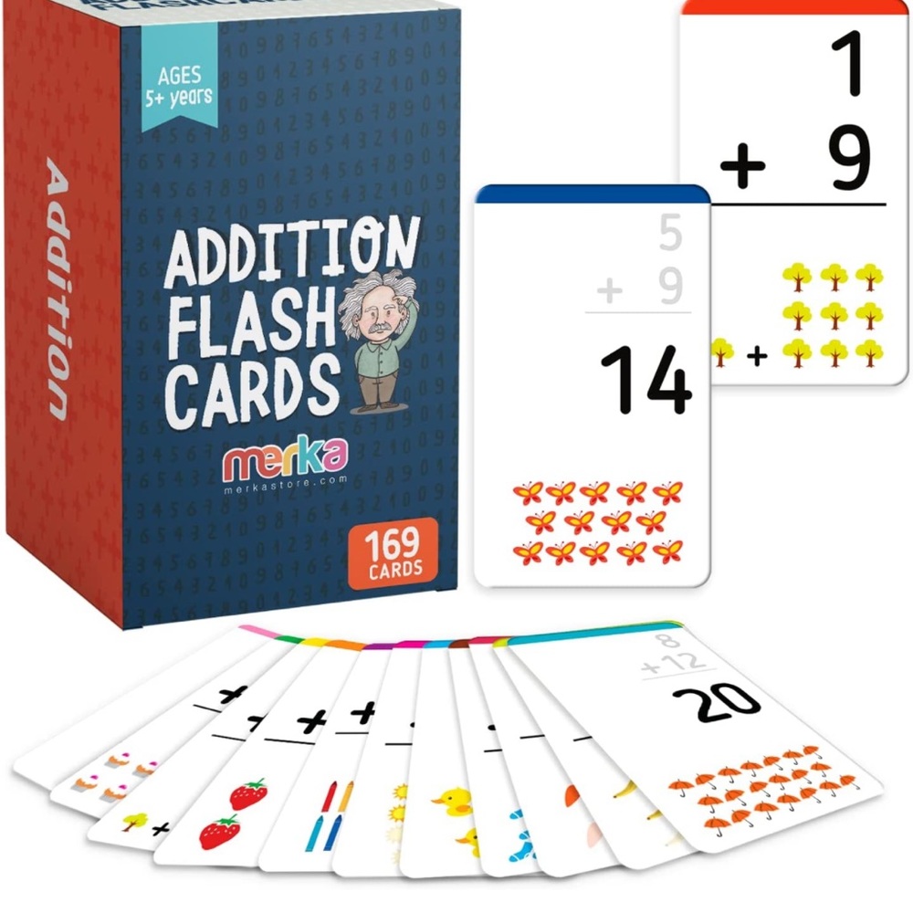 Addition Flash Cards - Picture 5 of 9